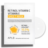 APLB Retinol Vitamin C Vitamin E Sheet Mask 25ml X 10ea