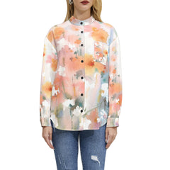 Long Sleeve Button Up Casual Shirt Top