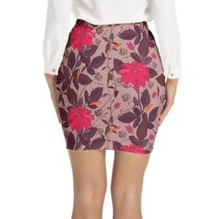 Elastic Waist Bodycon Skirt