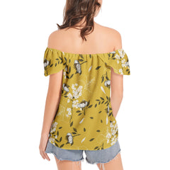Women's Off The Shoulder Top