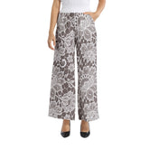Elastic Waist Wide Leg Pant