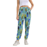 Elastic Waist Tapered Sweatpant