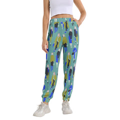 Elastic Waist Tapered Sweatpant