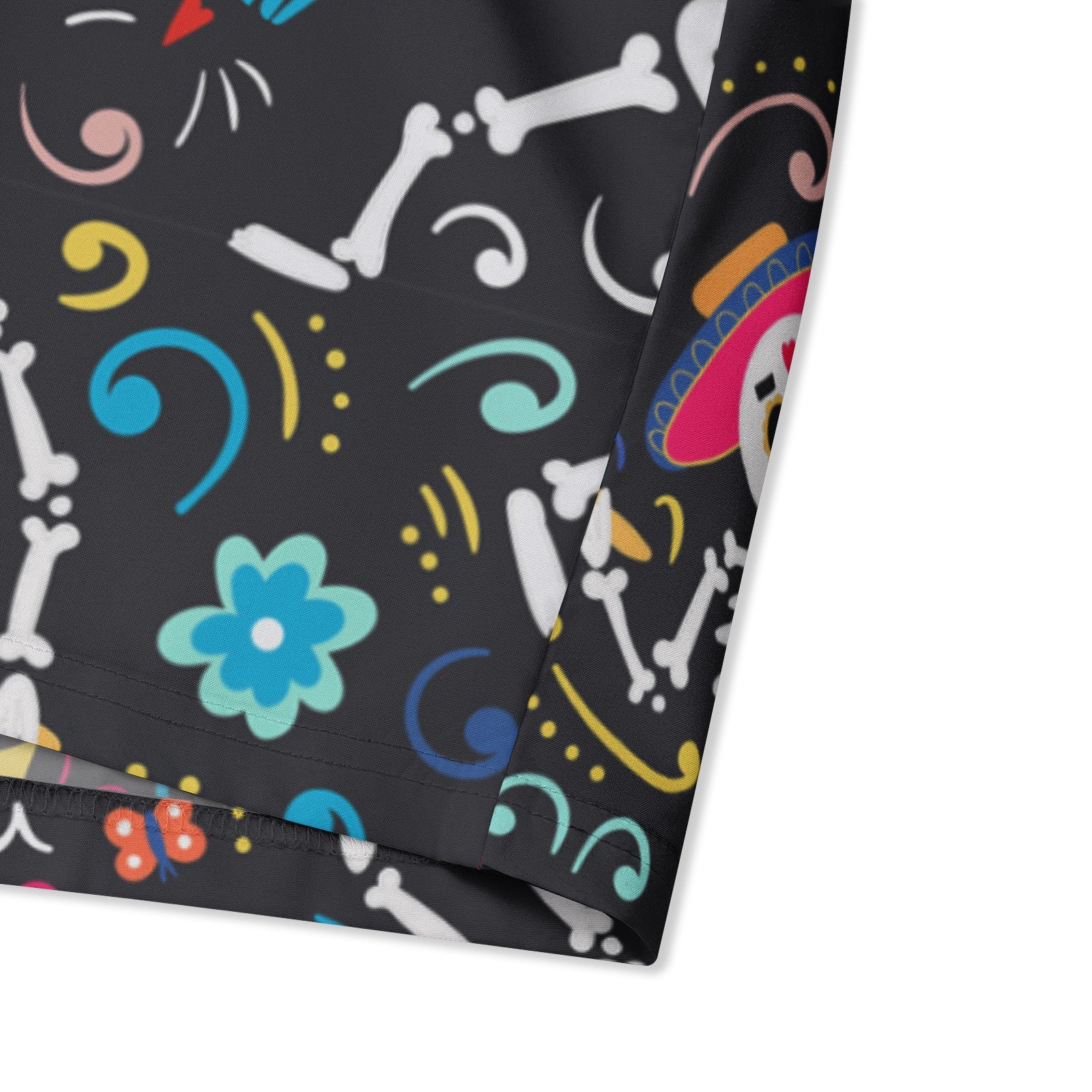 Men's All-Over-Print Hawaiian Swim Shorts