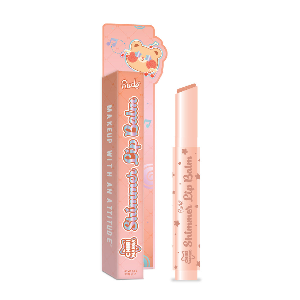 RUDE Chibi Manga Collection Shimmer Lip Balm