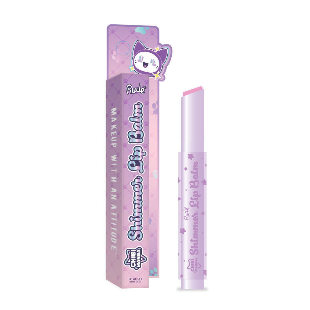 RUDE Chibi Manga Collection Shimmer Lip Balm