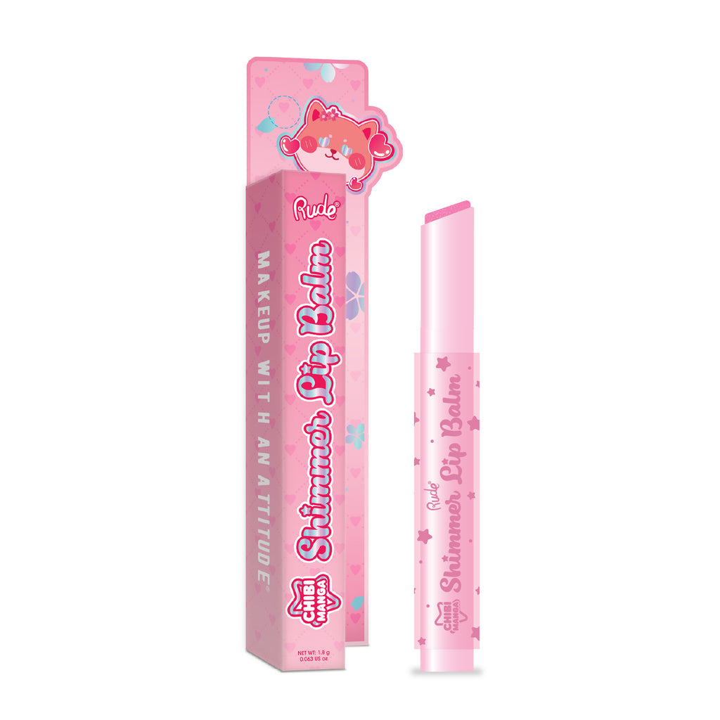 RUDE Chibi Manga Collection Shimmer Lip Balm